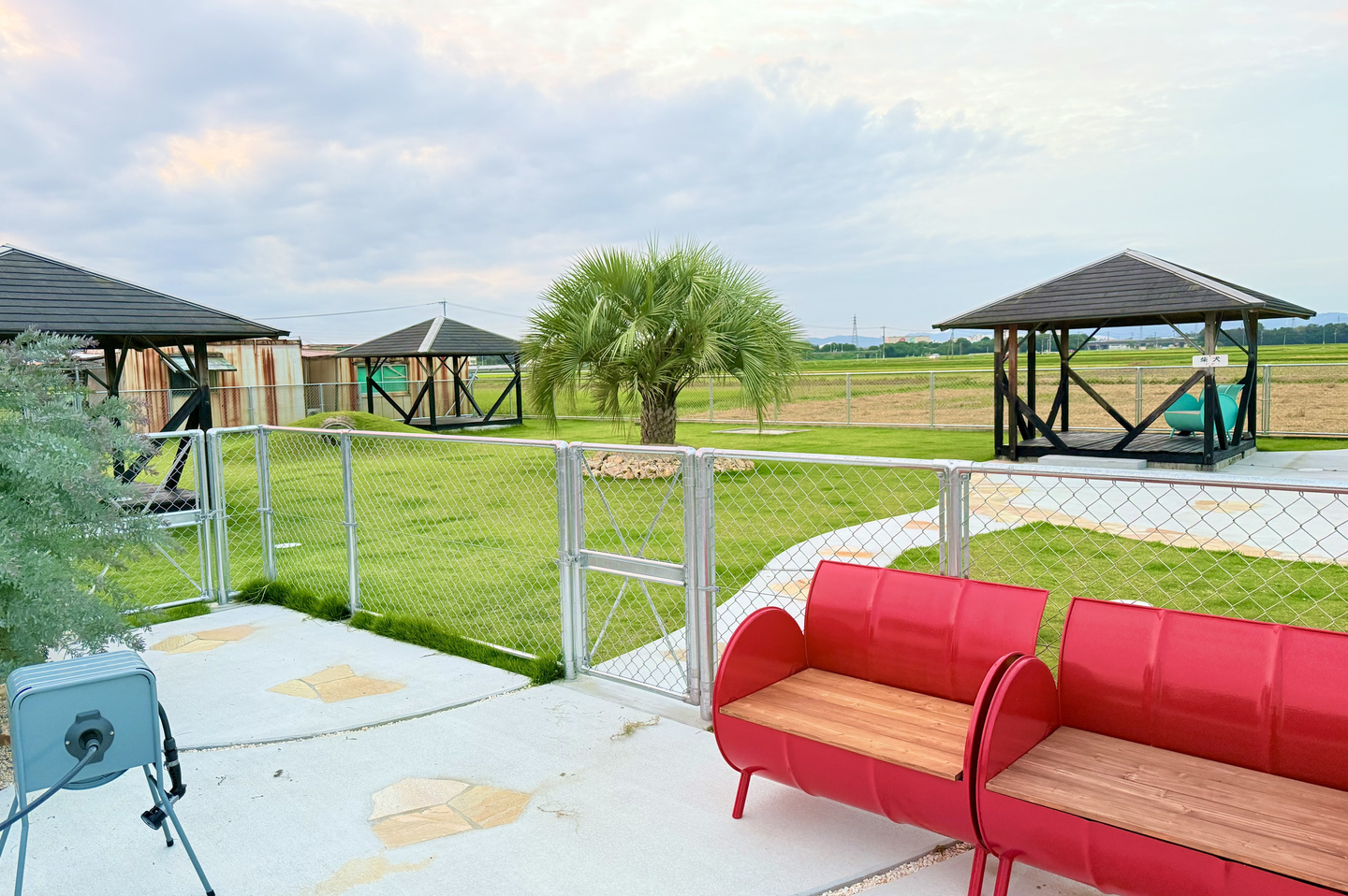 家でくつろいでいる犬達